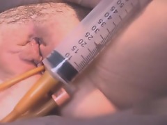 Bladder show w catheter, tampon, shafting himself w vibe (MV teaser)