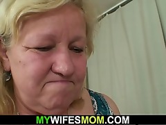 Wife finds him gender will not hear of elderly plump mother!